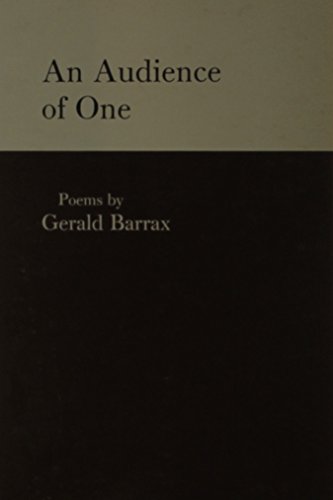 9780820305028: An Audience of One: Poems