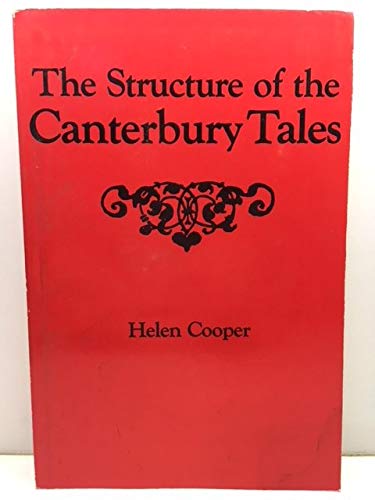Imagen de archivo de The Structure of the Canterbury Tales a la venta por Better World Books