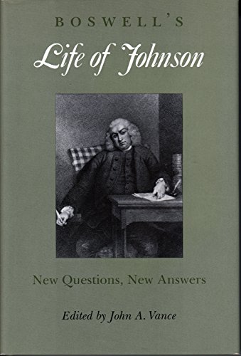Boswell's "Life of Johnson", New Questions, New Answers (9780820307657) by Edmund Fuller