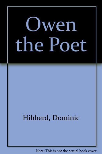 Owen the Poet (9780820308586) by Hibberd, Dominic