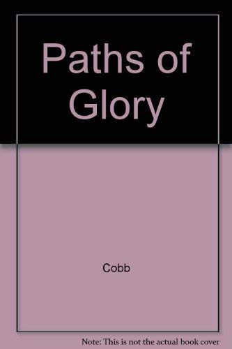 Stock image for Paths of Glory for sale by Ergodebooks