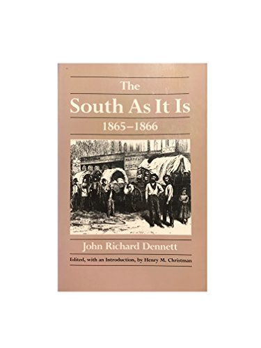 9780820308876: The South as it is, 1865-66