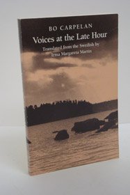 9780820310091: Voices at the Late Hour