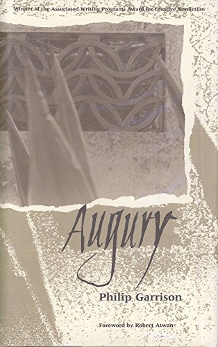 9780820313122: Augury (Associated Writing Programs Award for Creative Nonfiction)