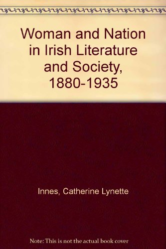 9780820315973: Woman and Nation in Irish Literature and Society, 1880-1935