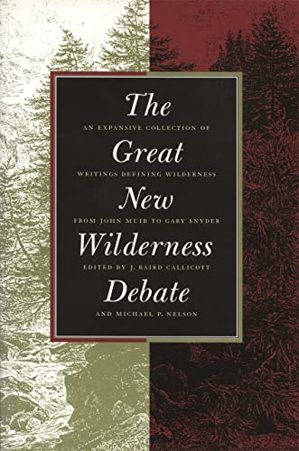 Beispielbild fr Great New Wilderness Debate zum Verkauf von ThriftBooks-Atlanta