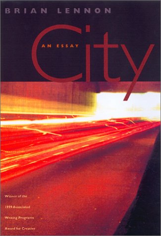 Beispielbild fr City: An Essay zum Verkauf von G.J. Askins Bookseller