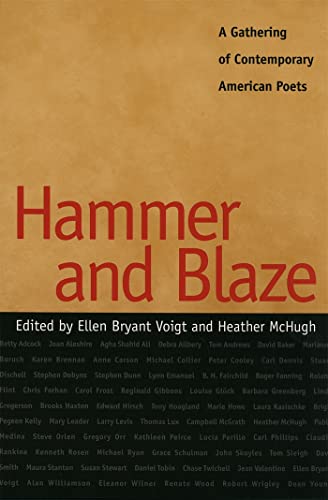 Beispielbild fr Hammer and Blaze : A Gathering of Contemporary American Poets zum Verkauf von Better World Books