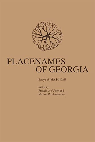 Stock image for Placenames of Georgia for sale by Lucky's Textbooks