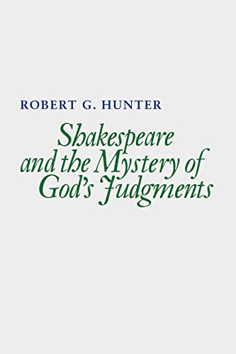 9780820338545: Shakespeare and the Mystery of God's Judgments