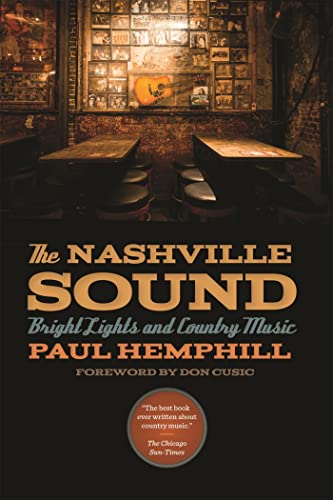 9780820348575: The Nashville Sound: Bright Lights and Country Music