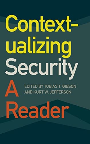 Stock image for Contextualizing Security: A Reader for sale by Revaluation Books