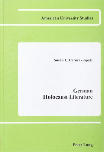 Stock image for German Holocaust Literature. for sale by SKULIMA Wiss. Versandbuchhandlung