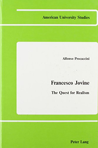 Beispielbild fr Francesco Jovine: The Quest for Realism zum Verkauf von Anybook.com