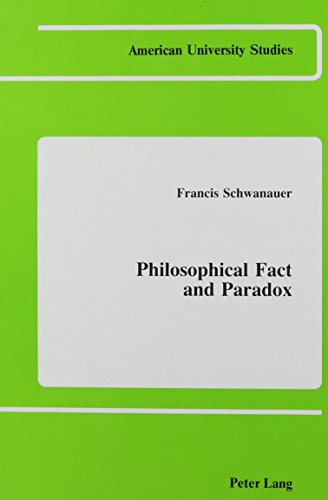 Stock image for Philosophical Fact and Paradox for sale by Carlson Turner Books