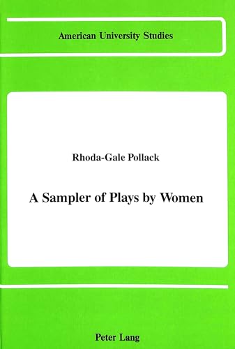 Stock image for A Sampler of Plays by Women for sale by funyettabooks