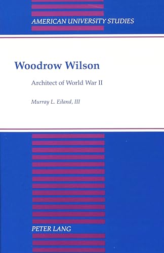 Beispielbild fr Woodrow Wilson. zum Verkauf von SKULIMA Wiss. Versandbuchhandlung