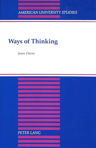 9780820416922: Ways of Thinking: 131 (American University Studies, Series 5: Philosophy)