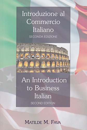 Stock image for Introduzione al Commercio Italiano- An Introduction to Business Italian for sale by HPB-Emerald