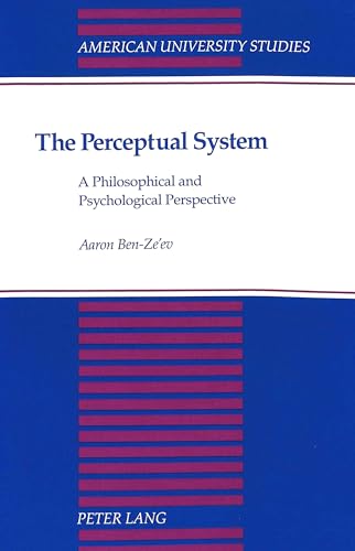 Beispielbild fr The Perceptual System. zum Verkauf von SKULIMA Wiss. Versandbuchhandlung