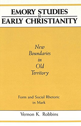 Beispielbild fr New Boundaries in Old Territory: Form and Social Rhetoric in Mark [Emory Studies in Early Christianity, Vol. 3] zum Verkauf von Windows Booksellers