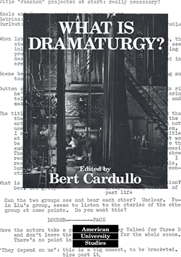 9780820421773: What Is Dramaturgy?
