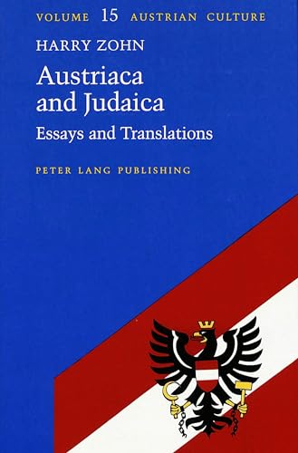Beispielbild fr Austriaca and Judaica, Essays and Traditions zum Verkauf von COLLINS BOOKS