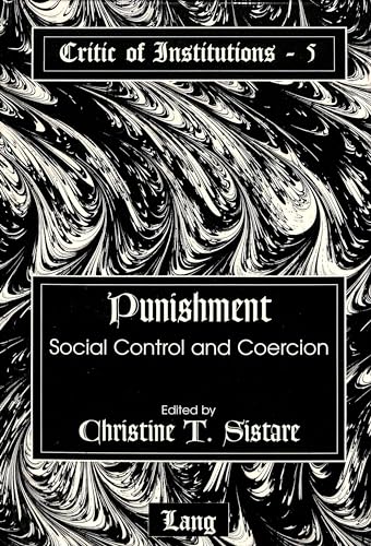 Beispielbild fr Punishment Social Control and Coercion zum Verkauf von Librairie La Canopee. Inc.