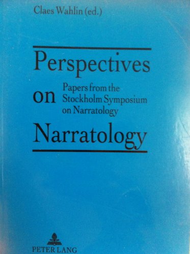 9780820429366: Perspectives on Narratology: Papers from the Stockholm Symposium on Narratology