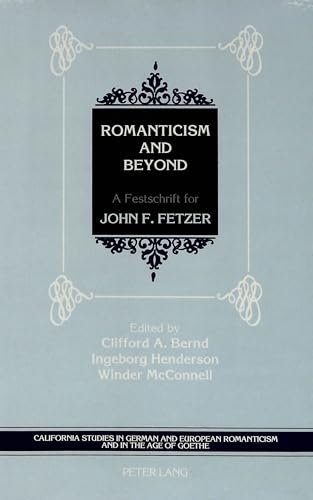 Stock image for Romanticism and Beyond. for sale by SKULIMA Wiss. Versandbuchhandlung