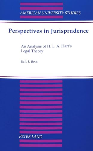 Beispielbild fr Perspectives in Jurisprudence An Analysis of H. L. A. Hart's Lega zum Verkauf von Librairie La Canopee. Inc.