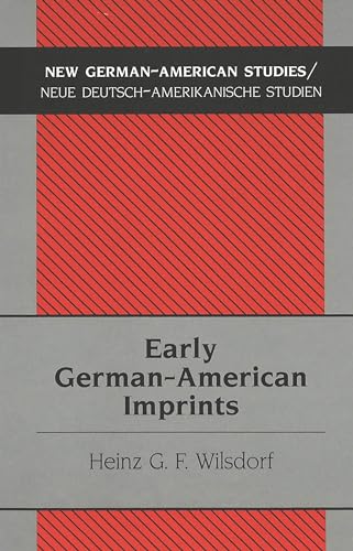 Early German-American Imprints.