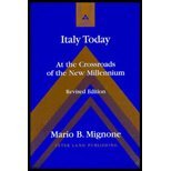 Stock image for Italy Today: At the Crossroads of the New Millennium, Revised Edition for sale by Phatpocket Limited