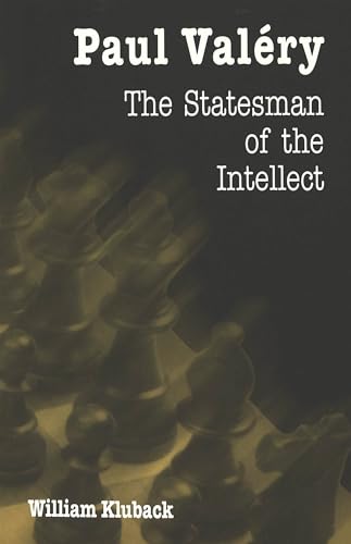 Stock image for Paul Valery The Statesman of the Intellect for sale by PBShop.store US