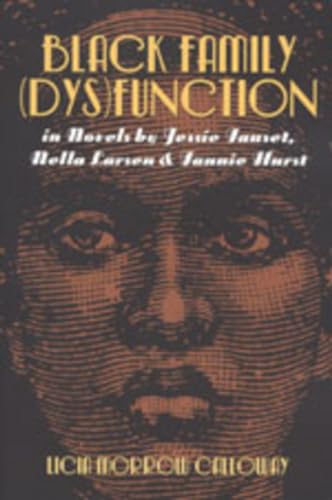 9780820451596: Black Family (Dys)Function in Novels by Jessie Fauset, Nella Larsen, and Fannie Hurst (Modern American Literature)