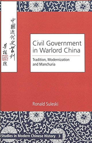 Stock image for Civil Government in Warlord China. for sale by SKULIMA Wiss. Versandbuchhandlung