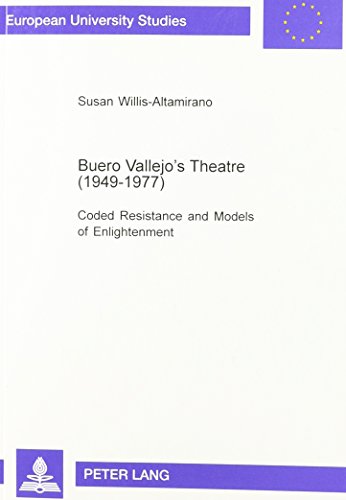 9780820454184: Buero Vallejo's Theatre, 1949-1977: Coded Resitance and Models of Enlightenment