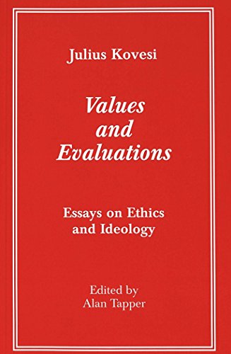Stock image for Values and Evaluations Essays on Ethics and Ideology for sale by Librairie La Canopee. Inc.