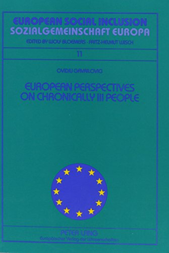 9780820464954: European Perspectives on Chronically Ill People: 11 (European Social Inclusion)