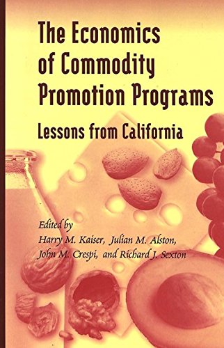 Imagen de archivo de The Economics of Commodity Promotion Programs: Lessons from California a la venta por POQUETTE'S BOOKS
