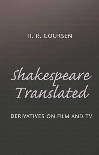 Stock image for Shakespeare Translated: Derivatives on Film and TV (Studies in Shakespeare) for sale by Phatpocket Limited