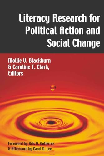 Imagen de archivo de Literacy Research for Political Action and Social Change (Counterpoints) a la venta por suffolkbooks