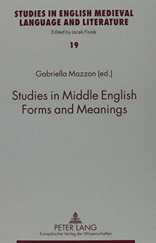 Beispielbild fr Studies in Middle English Forms and Meanings (Studies in English Medieval Language and Literature) zum Verkauf von Powell's Bookstores Chicago, ABAA