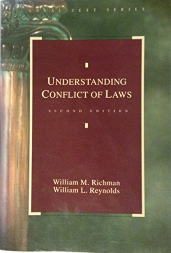 Imagen de archivo de Understanding Conflict of Laws (Legal Text Series) a la venta por HPB-Red