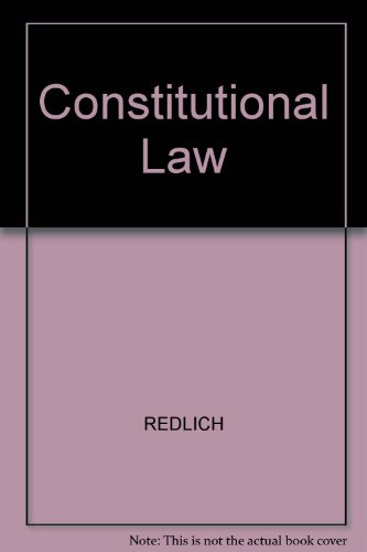 9780820500812: Constitutional Law