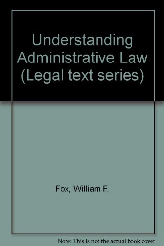 Imagen de archivo de Understanding Administrative Law a la venta por BookHolders