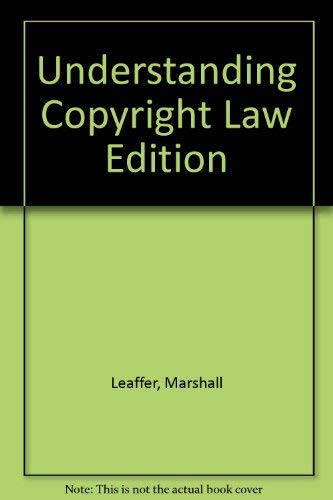 Beispielbild fr Understanding Copyright Law Edition zum Verkauf von HPB Inc.