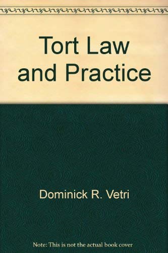 Imagen de archivo de Tort law and practice (Casebook series) a la venta por Voyageur Book Shop