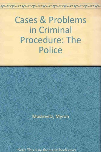 Beispielbild fr Cases & Problems in Criminal Procedure: The Police zum Verkauf von HPB-Red