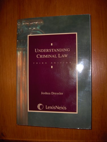 Stock image for Understanding Criminal Law, Third Edition for sale by SecondSale